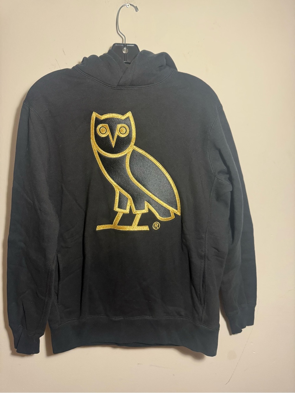 OVO OG Owl Black Hoodie men’s size Medium